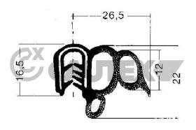 CAUTEX 011018 - PERFIL CONTORNO PUERTAS(ALMA METALICA)