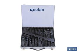 COFAN 04010973 - MALETIN SURTIDO BROCAS HSS 1-10 - 250 UND