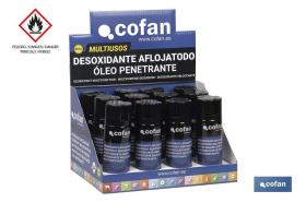 COFAN 04500001 - EXPOSITOR AFLOJATODO 400ML. 12 UNDS.