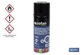 COFAN 15000007 - GRASA BLANCA DE LITIO+PTFE 400 ML