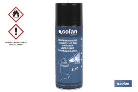 COFAN 15000008 - GALVANIZADO BRILLO EN FRÍO 400 ML