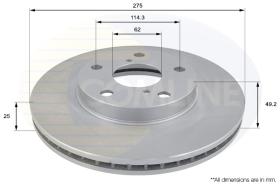 COMLINE ADC01100V - DISCO FRENO