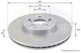 COMLINE ADC01110V - DISCO FRENO