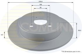 COMLINE ADC01116 - DISCO FRENO