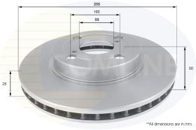 COMLINE ADC01117V - DISCO FRENO