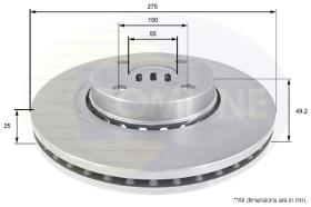 COMLINE ADC01118V - DISCO FRENO