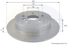 COMLINE ADC01121 - DISCO FRENO