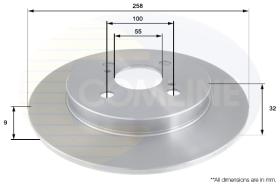 COMLINE ADC01127 - DISCO FRENO