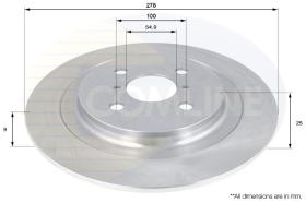 COMLINE ADC01132 - DISCO FRENO