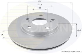 COMLINE ADC01139V - DISCO FRENO