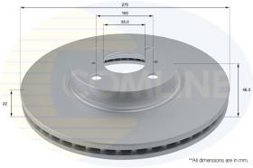 COMLINE ADC01142V - DISCO FRENO