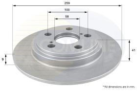 COMLINE ADC01156 - DISCO FRENO