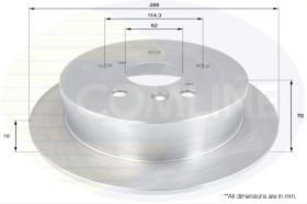 COMLINE ADC01159 - DISCO FRENO