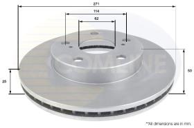 COMLINE ADC0139V - DISCO FRENO