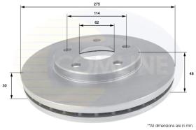 COMLINE ADC0150V - DISCO FRENO