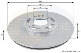 COMLINE ADC0162V - DISCO FRENO