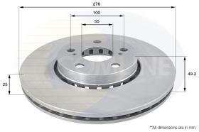 COMLINE ADC0199V - DISCO FRENO