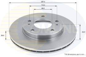 COMLINE ADC0228V - DISCO FRENO