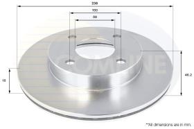 COMLINE ADC0273V - DISCO FRENO