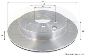 COMLINE ADC0282V - DISCO FRENO