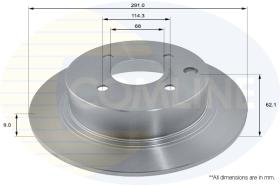 COMLINE ADC0283 - DISCO FRENO