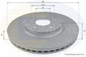 COMLINE ADC0298V - DISCO FRENO