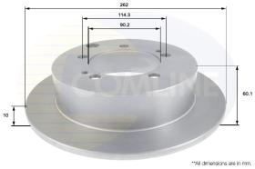 COMLINE ADC0371 - DISCO FRENO