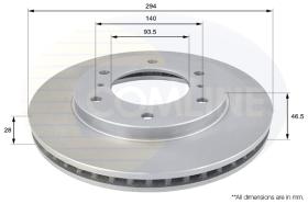 COMLINE ADC0378V - DISCO FRENO