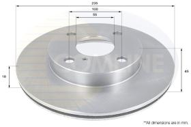 COMLINE ADC0407V - DISCO FRENO