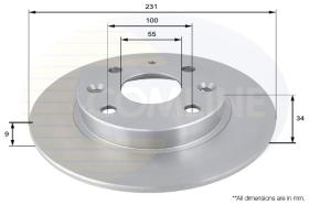 COMLINE ADC0415 - DISCO FRENO