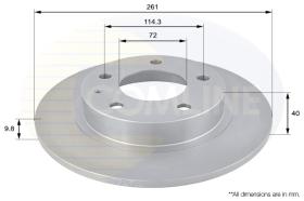 COMLINE ADC0421 - DISCO FRENO