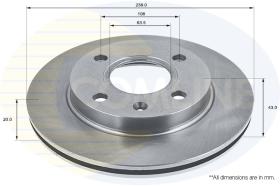 COMLINE ADC0440V - DISCO FRENO