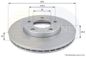 COMLINE ADC0446V - DISCO FRENO