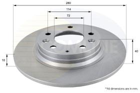 COMLINE ADC0450 - DISCO FRENO