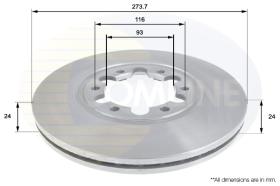 COMLINE ADC0451V - DISCO FRENO