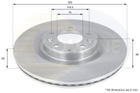 COMLINE ADC0460V - DISCO FRENO