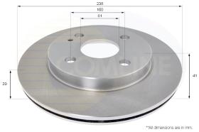 COMLINE ADC0472V - DISCO FRENO