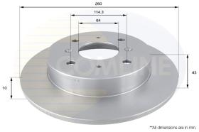 COMLINE ADC0520 - DISCO FRENO