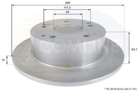 COMLINE ADC0540 - DISCO FRENO