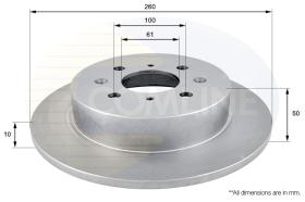 COMLINE ADC0543 - DISCO FRENO