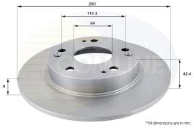 COMLINE ADC0555 - DISCO FRENO