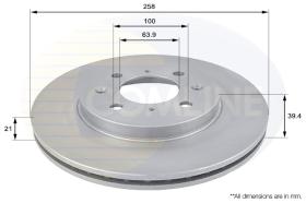 COMLINE ADC0557V - DISCO FRENO