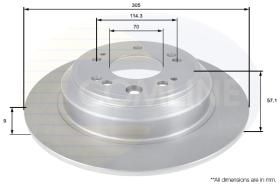 COMLINE ADC0567 - DISCO FRENO