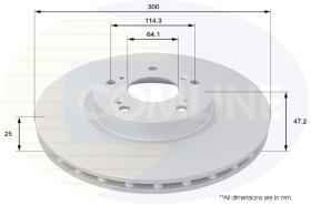 COMLINE ADC0568V - DISCO FRENO