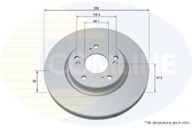 COMLINE ADC0572V - DISCO FRENO