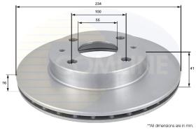 COMLINE ADC0612V - DISCO FRENO