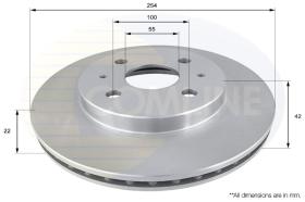 COMLINE ADC0618V - DISCO FRENO