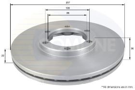 COMLINE ADC0702V - DISCO FRENO