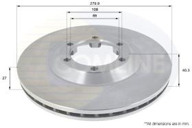 COMLINE ADC0709V - DISCO FRENO