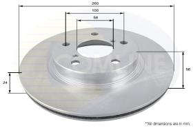 COMLINE ADC0802V - DISCO FRENO